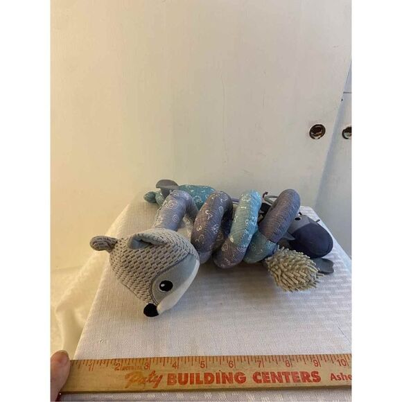 Sozzy fox elephant lady bug infant toy rattle squeaky mirror - Picture 3 of 3